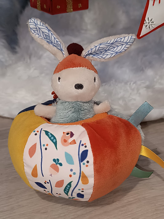 Balle sensorielle Gabin Le Lapin